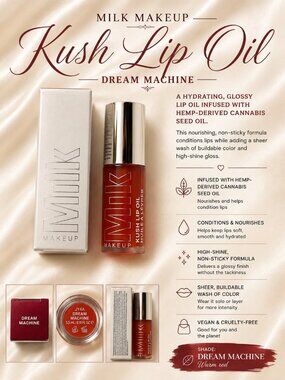 MILK Makeup Kush Lip Oil – Dream Machine